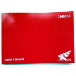 4XMKNA00 : Manual del conductor CB650R CB650 CBR650