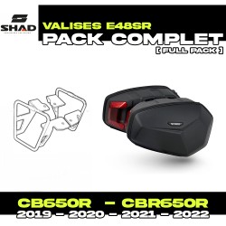 PACK-H0CR61SR-X0SE48SR : Shad E48SR Seitenkoffer Set CB650 CBR650