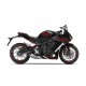 fireblade : Dekorationsset Aufkleber Burn-Out Design Fireblade CBR650R CB650 CBR650