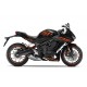 fireblade : Dekorationsset Aufkleber Burn-Out Design Fireblade CBR650R CB650 CBR650