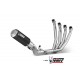 H.072.SM3X : Completo di scarico Racing Mivv MK3 CB650 CBR650