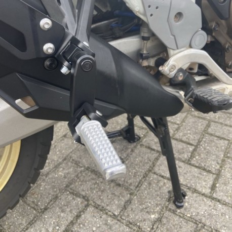 VSVV-6MM : Bruudt verstellbare Fußrasten-Kit für Beifahrer CB650 CBR650