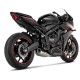 S-H6R15-AFT + P-HF1571 : Complete Racing Line Akrapovic Titanium 2024 CB650 CBR650