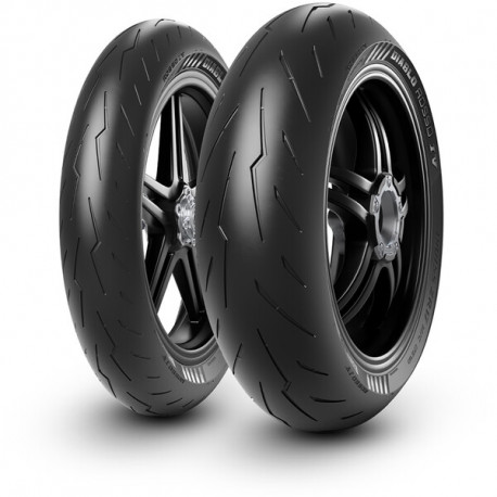 632025799901 : Pirelli Diablo Rosso 4 120/70 R17 58W TL CB650 CBR650