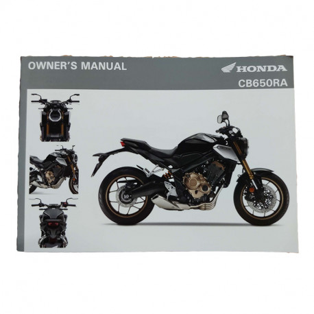 4*MKNA00 / 3*MKN600 : Manual del conductor CB650R CB650 CBR650