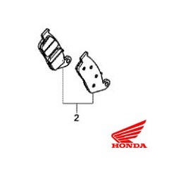 Original Honda Front Brake Pads