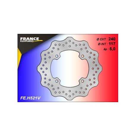 FE.H521V : Rear brake disc CB650 CBR650