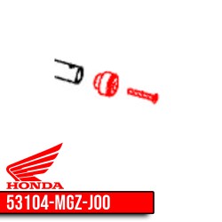 Original Honda handlebar end