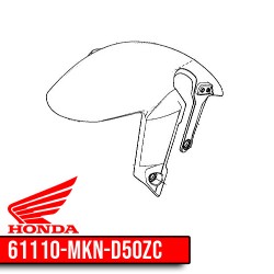 61110-MKN-D50ZC : Original Front Fender CB650R CB650 CBR650