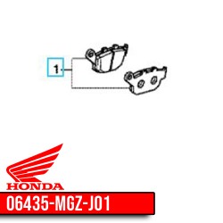 Original Honda Rear Brake Pads